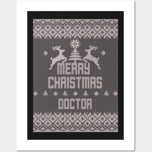 Merry Christmas DOCTOR Posters and Art